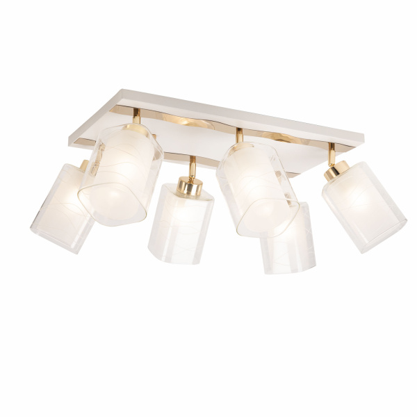 Citilux CL160162 Прима Белый+Золото Светильник Люстра