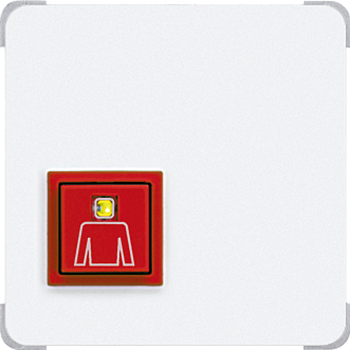 JUNG кнопка вызова, белый NRSCD0834RTWW