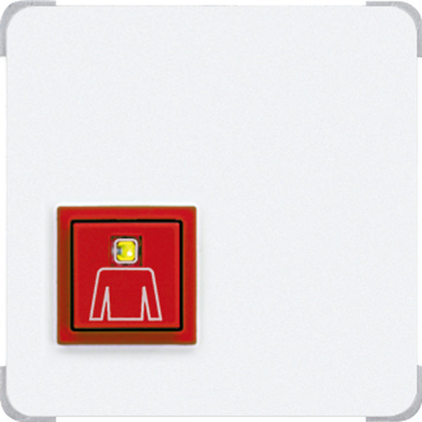 JUNG кнопка вызова, белый NRSCD0834RTWW