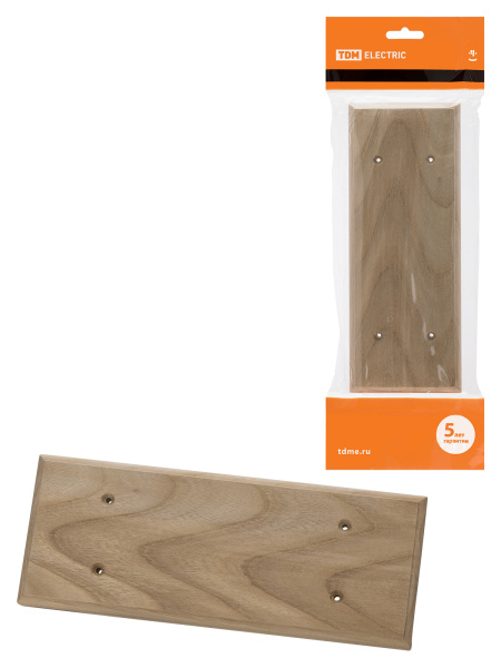 TDM Накладка на бревно деревянная универсальная НБУ 1Пх3 260 мм, под покраску SQ1821-0320
