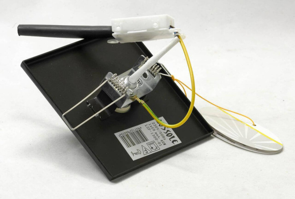 Купить Lussole PROMO 2 Металл Хром / венге Стекло Светильник встраиваемый G9 40W LSF-1300-01