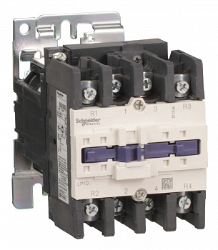 SE Contactors D Контактор 4Р (2 НО + 2 НЗ), AC1 80А, 24В DС зажим под винт LP1D65008BD