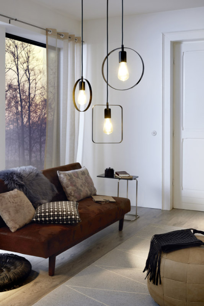 Eglo Подвес BEDINGTON, 1х60W(E27), L200, H1100, сталь, черный 49776 Купить Eglo Подвес BEDINGTON, 1х60W(E27), L200, H1100, сталь, черный 49776