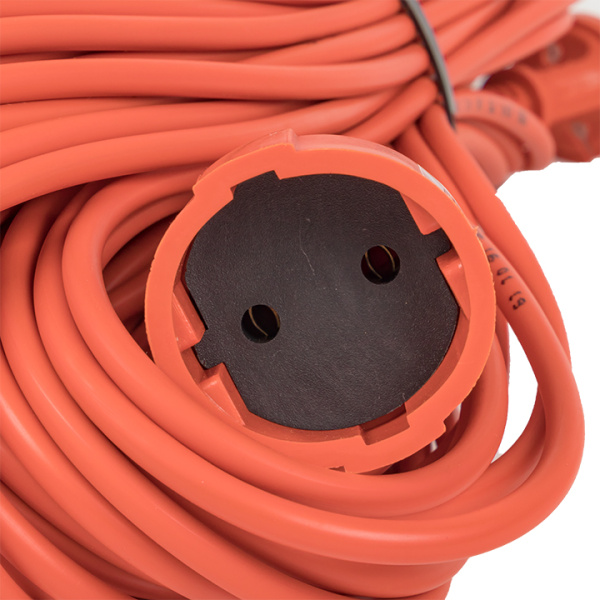 Купить EKF PROxima Удлинитель "Зевс 2.0" 50м без заземления ПВС 2*0,75 10А/2,3кВт