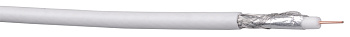 IEK ITK Каб. коаксиальный RG6, 75 Ом, FPE, ПВХ, бел. (305м) CC1-R6F1-111