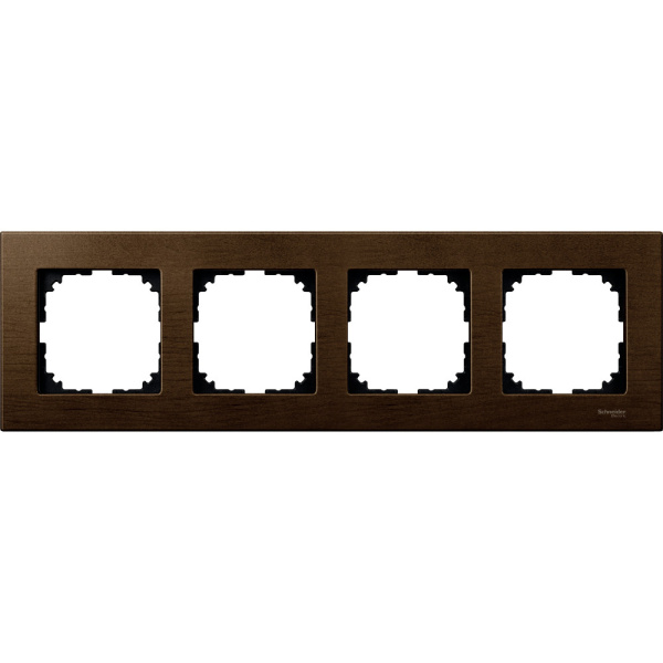 SE Merten SM M-Elegance Орех Рамка 4-ая MTN4054-3473