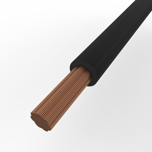 Кабель гибкий сварочный КГтп-ХЛ 1х16 мм², длина 3 метра Rexant 01-8411-3