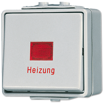 JUNG Аварийный выключатель для накладного монтажа, универсальный IP44 606HW