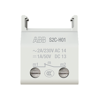 ABB Вспомог.контакт нижний НЗ S2C-H01 2CDS200970R0031 ABB Вспомог.контакт нижний НЗ S2C-H01 2CDS200970R0031