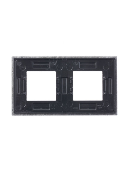 Купить ABB NIE Zenit Сланец Рамка 2-я 2+2 мод 2CLA227200N2201