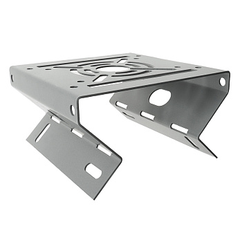 Кронштейн универсальный для видеокамер на столб/угол, серый Rexant 28-4011