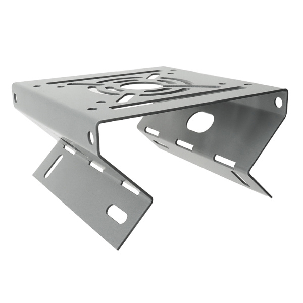 Кронштейн универсальный для видеокамер на столб/угол, серый Rexant 28-4011