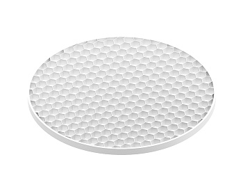 Ambrella Антибликовая решётка для ламп MR16 A9101 WH белый D60*H2mm