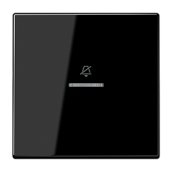 JUNG Двойная клавиша на гостиничный выключатель, комнатный модуль, чёрный LSRUKO5DSW