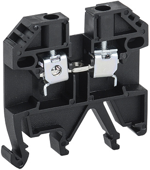 IEK Клемма винтовая КВИ-2,5мм2 черная