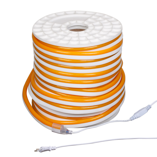 Купить Arlight Гибкий неон ARL-NEON-2615YH-SIDE 230V Yellow (8 Вт/м, IP65) 030861