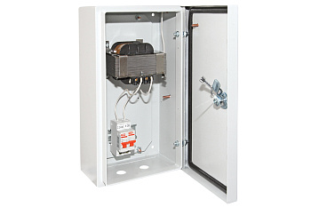 TDM Ящик с понижающим тр-ром ЯТП-0,25-220/36-2авт.IP54 SQ1601-0017