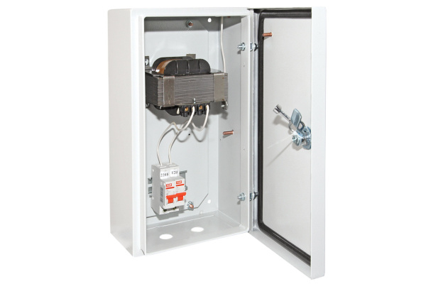 TDM Ящик с понижающим тр-ром ЯТП-0,25-220/36-2авт.IP54 SQ1601-0017