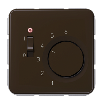 JUNG комнатный термостат, коричневый TRCD241BR