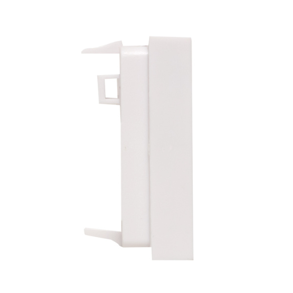 Купить EKF TeraLINK PRO Вставка розеточная TeraLINK PRO 45x45мм формат Mosaic на 2 модуля Keystone со шторками и маркерами белая