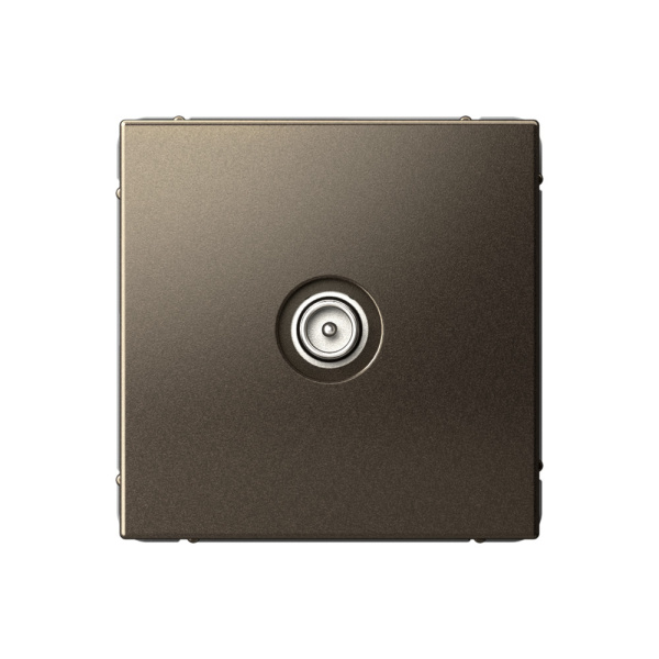 Systeme Electric ArtGallery Мокко TV Розетка оконечная 1DB, механизм
