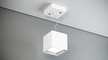 Quest Light Светильник подвесной, белый, LED 9w 3000K 1120lm, IP20 SKY OK CD white/white