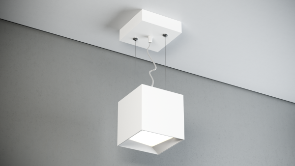 Quest Light Светильник подвесной, белый, LED 9w 3000K 1120lm, IP20 SKY OK CD white/white