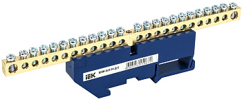 IEK Шина N ноль на DIN-изол ШНИ-6х9-24-Д-С