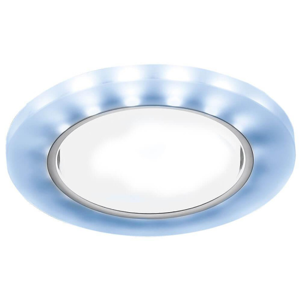 Ambrella Встраиваемый точечный светильник со светодиодной лентой G214 CL/CH/CLD хром/прозрачный GX53+3W(LED COLD)