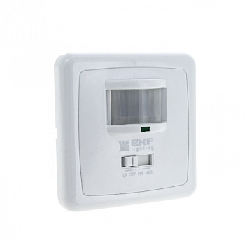 EKF PROxima ИК датчик движения встраив. 500Вт 160гр. до 9м IP20 MS-2000