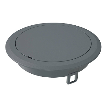 OBO Bettermann Лючок GES R2, 40х140 мм, глухой (полиамид, серый) 7405086