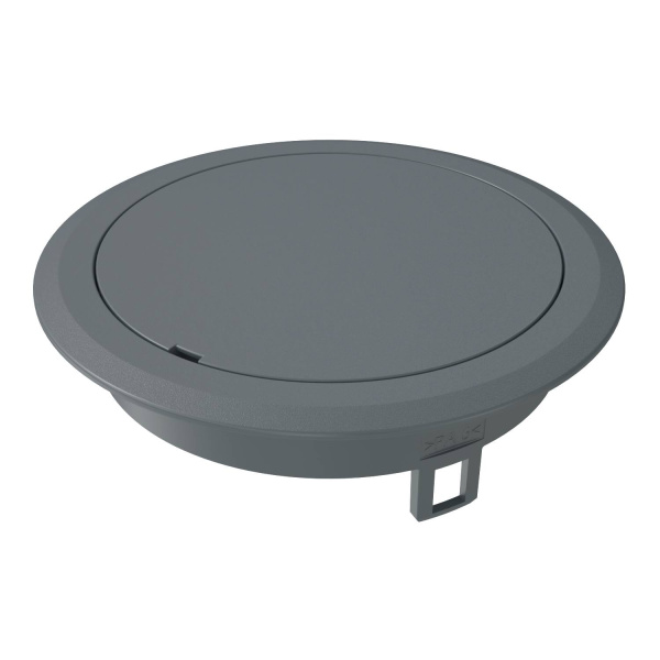 OBO Bettermann Лючок GES R2, 40х140 мм, глухой (полиамид, серый) 7405086