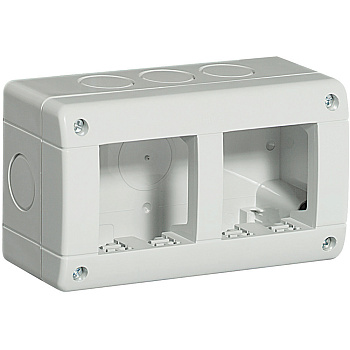 BT Защищенный корпус IP40, 2+2 модуля 24404/2