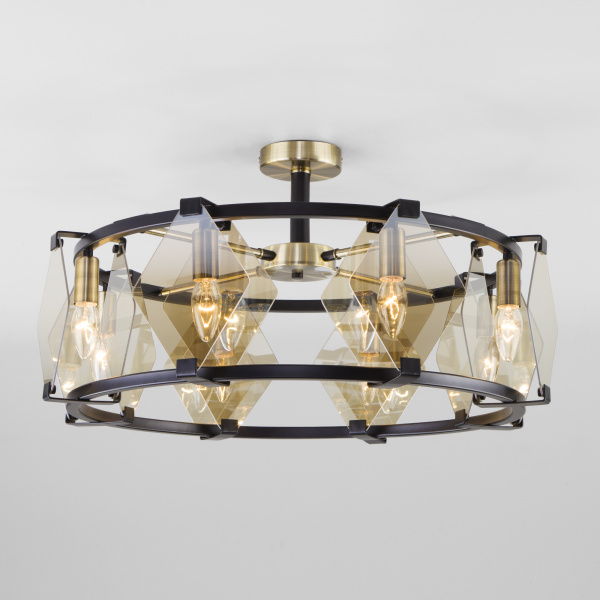 Eurosvet 60126/8 Светильник потолочный черный a054453