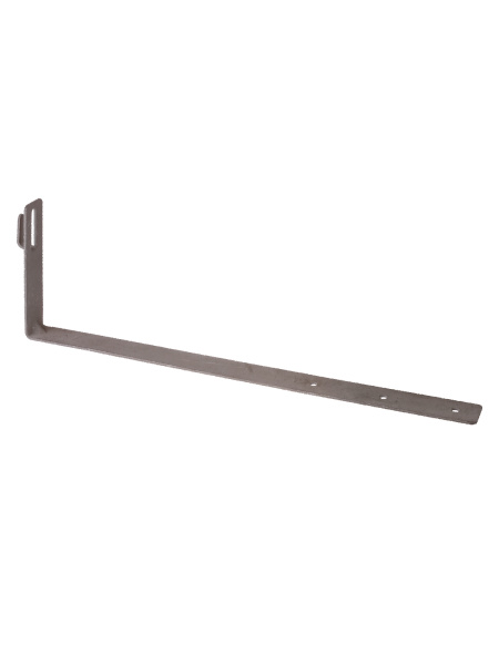TDM Держатель угл. под черепицу для прута Ø6-10 мм, стал. крюк, монт. петли, осн. 415 мм, гор. цинк. SQ2402-3093