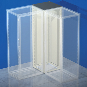 DKC Угловая секция CQE, с двумя задними панелями, 2000 x 500 x 500мм R5CQEA2055