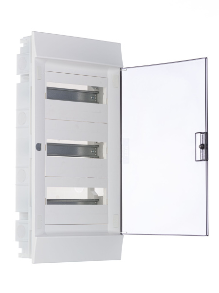 Купить ABB Mistral41 Бокс в нишу 36М прозрачная дверь 3 ряда (c клемм) 1SLM004101A2207