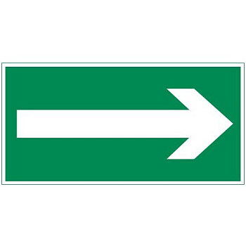 Varton пиктограмма "СТРЕЛКА" 180х90мм для аварийно-эвакуационного светильника Compact V5-EM04-60.004.013