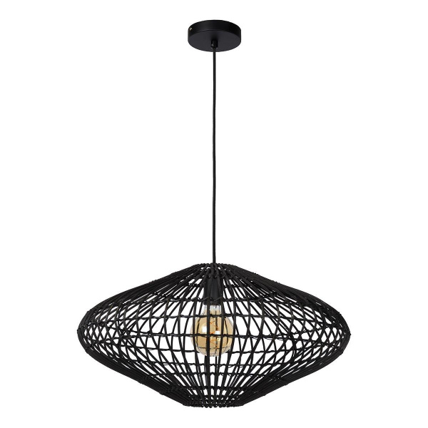 Lucide MAGALI Светильник подвесной Ø 56 cm 1xE27 Black 03435/56/30