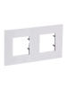Купить ABB NIE Zenit Бел Рамка 2-я 2+2 мод 2CLA227200N1101