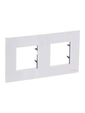 Купить ABB NIE Zenit Бел Рамка 2-я 2+2 мод 2CLA227200N1101