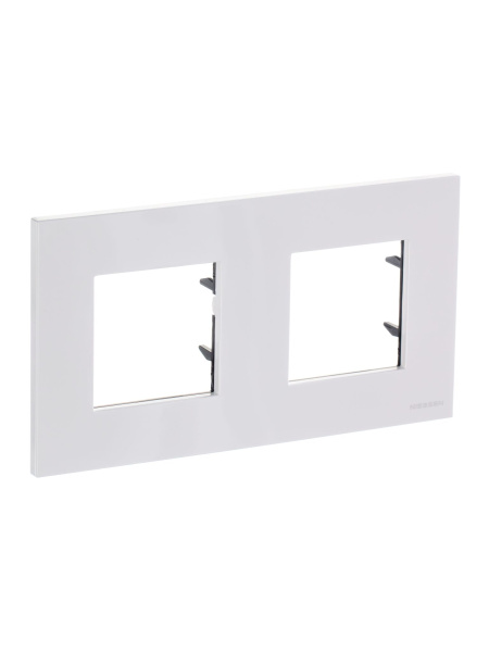 Купить ABB NIE Zenit Бел Рамка 2-я 2+2 мод 2CLA227200N1101