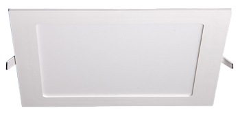 Jazzway Светильник PPL-S 15W 4000K IP40 WH 190мм встр/квадр .5008380A