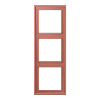 JUNG LS 990 Terre sienne brique(32121) Рамка 3-ая LC98332121