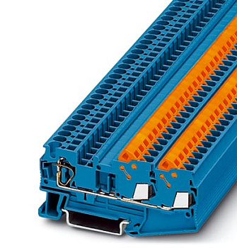 Phoenix Contact QTCS 2,5-TWIN BU Проходные клеммы 3050345