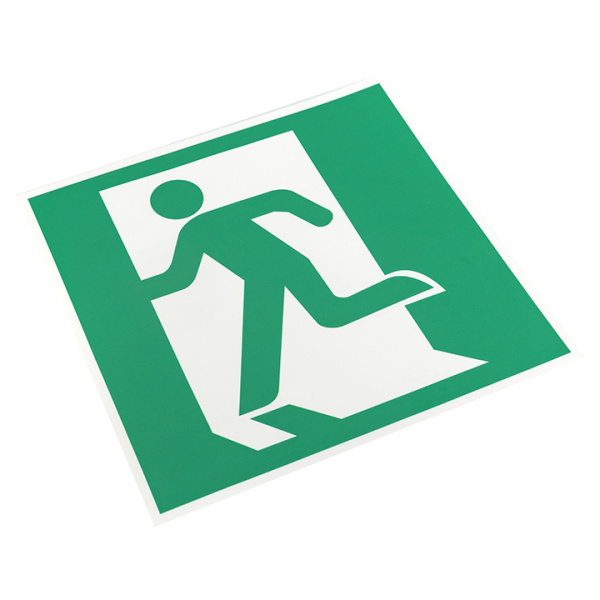 Купить EKF PROxima Знак "Выход здесь" (левосторонний) 200х200мм