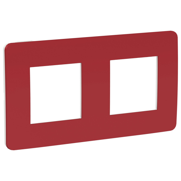 SE Unica Studio Красная/Белая Рамка 2-ная NU280413