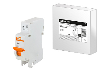 TDM Расцепитель независимый РН47 (для ВА47-60) 12/24В на DIN-рейку SQ0206-0222