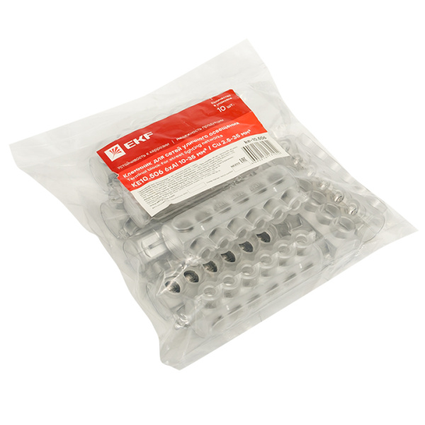 Купить EKF PROxima Клеммник для сетей уличного освещения KE10.506 Al 6x10-50 мм / Cu 2.5-35 мм