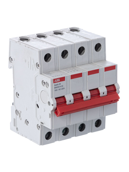 Купить ABB Basic M Выключатель нагрузки 4P, 16A, BMD51416 2CDD644051R0016